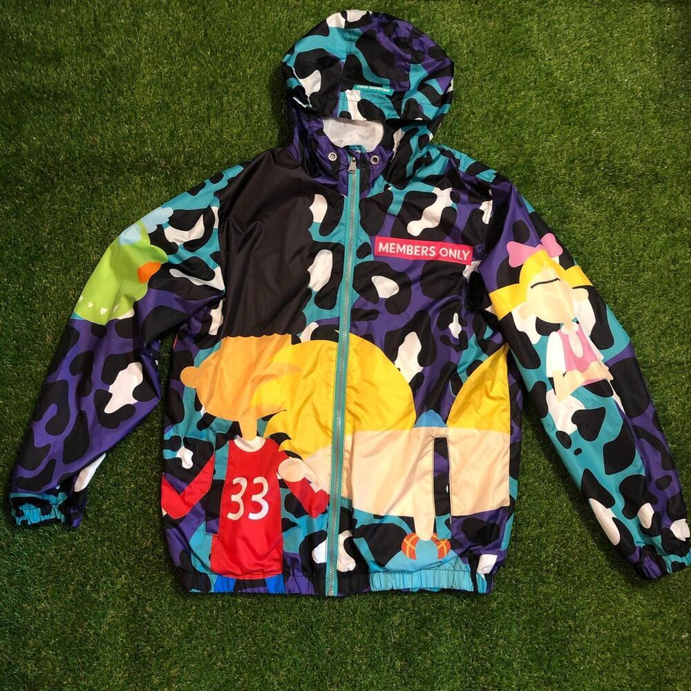 Members Only x Nickelodeon Windbreaker